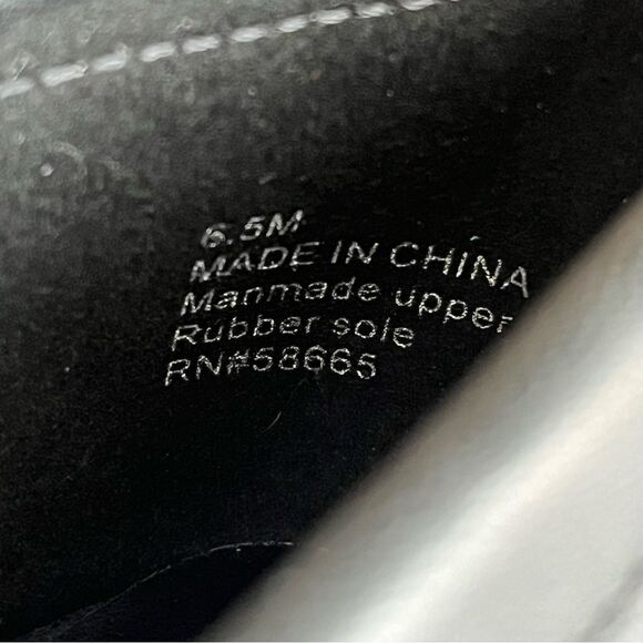 OPEN EDIT Blayke Loafer In Black Faux Leather Size 6.5 NEW - Picture 15 of 16